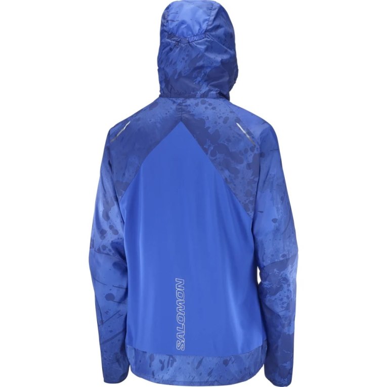 Chaquetas Shell Salomon Bonatti Cross Viento Mujer Azules | MX EBYZ186